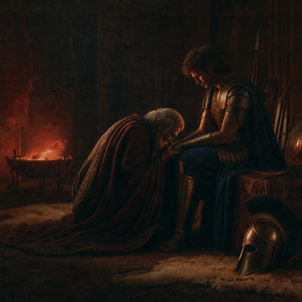 Book 24: Priam Ransoms Hector’s Body — Priam Ransoms Hector · Book 24