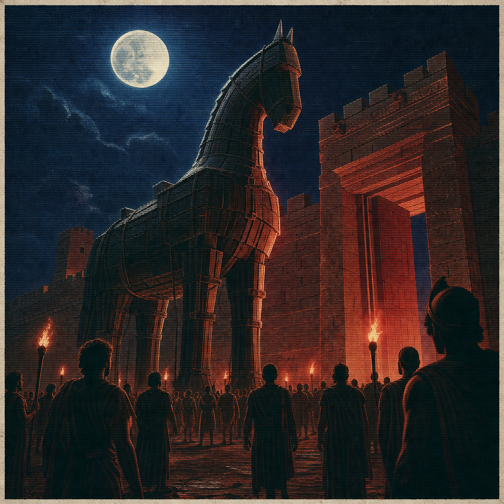 Book 8: Games and Song Among the Phaeacians — Song of the Trojan Horse · Demodocus